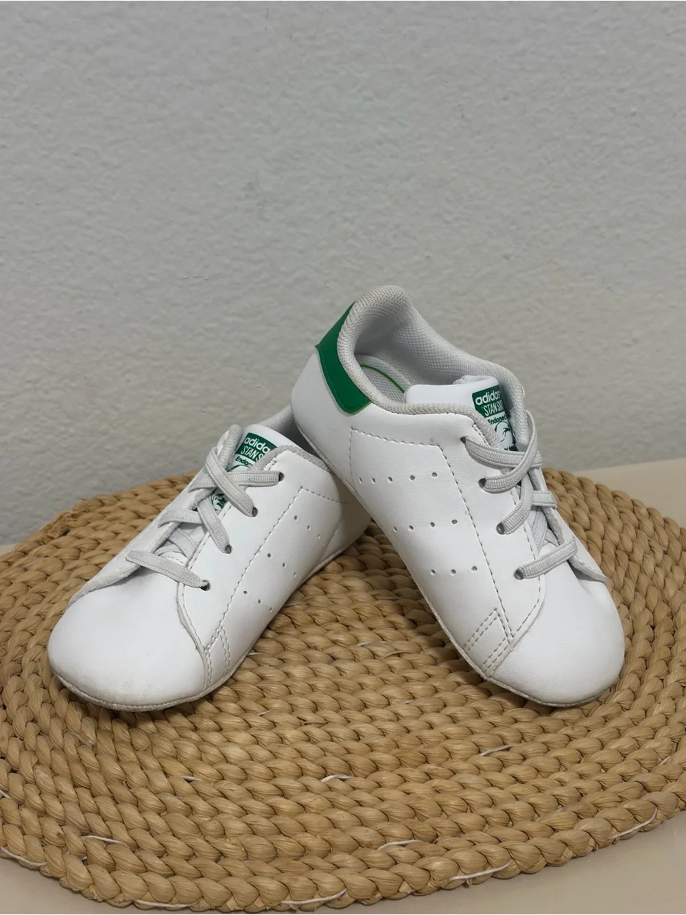 Adidas Stan Smith Infant Crib Shoes - Almost New